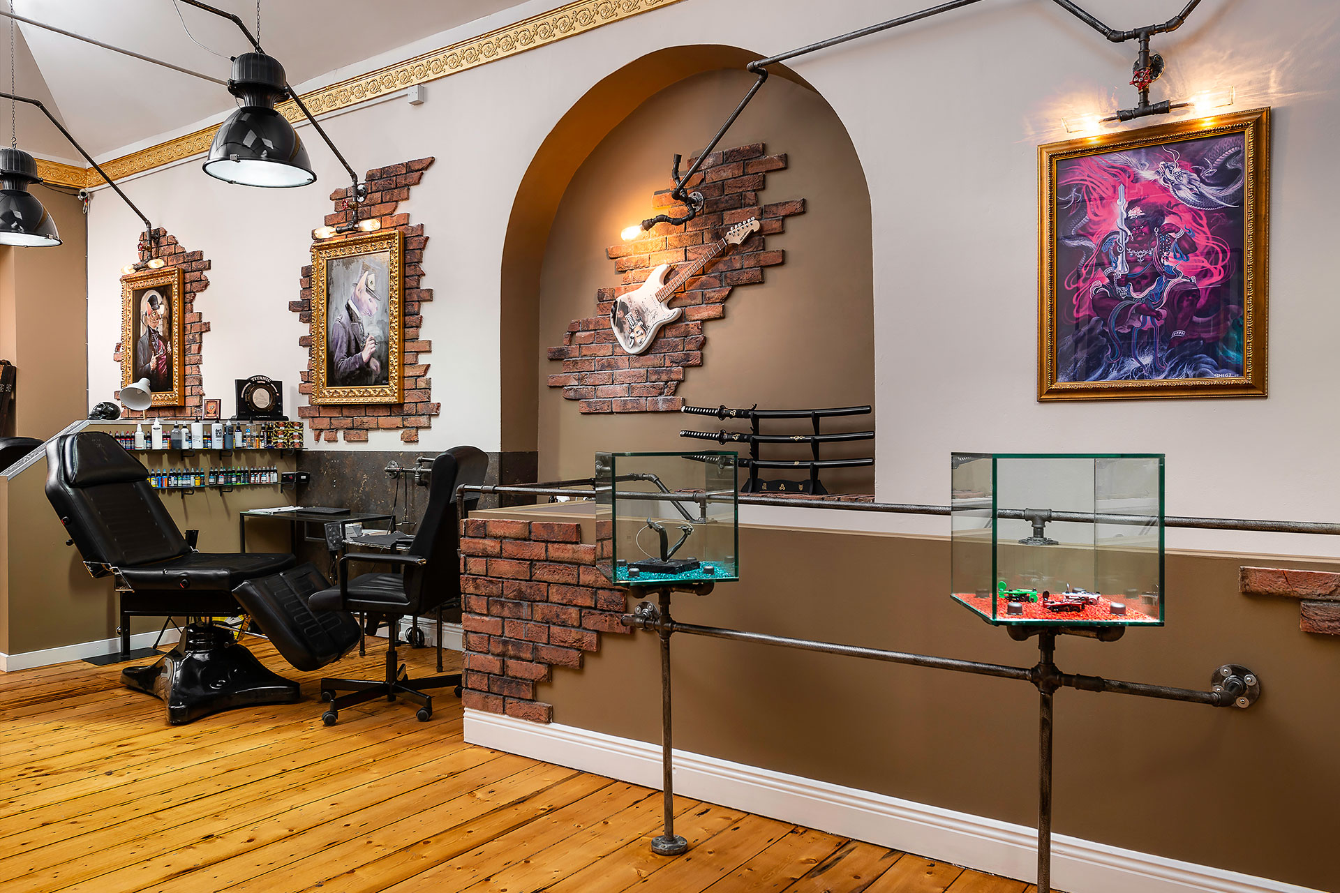 Skin City Tattoo studio interior, view 2